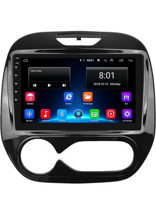 Штатна магнітола lesko для renault captur i 2012-2017 екран 9" 2/32gb wi-fi gps optima 4 шт.
