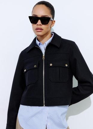 Бомбер куртка zara
