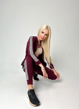 Спортивний жіночий костюм двунитка від 42 до 52 розміру
