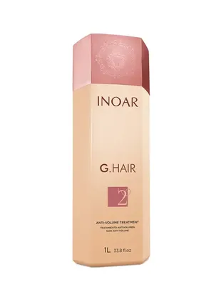 Кератин inoar g.hair premium hair keratin, step 2, 1000 ml