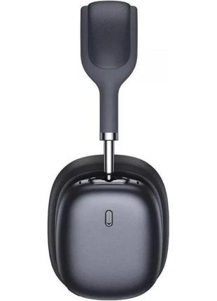 Навушники baseus bowie h2 noise-cancelling wireless headphone grey