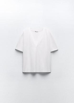 Бавовняна футболка zara6 фото