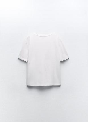 Бавовняна футболка zara7 фото