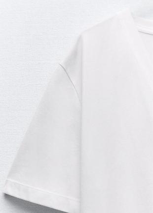 Бавовняна футболка zara8 фото