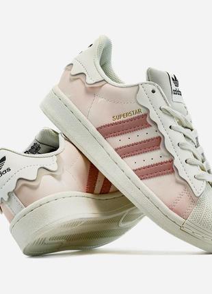 Шикарні стильні кросівки "adidas superstar"