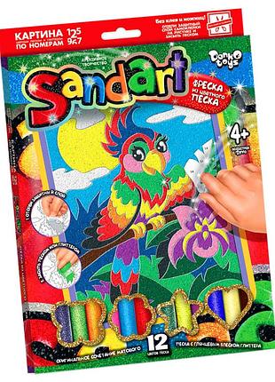 Фреска из песка своими руками sa-01 sandart nia-mart