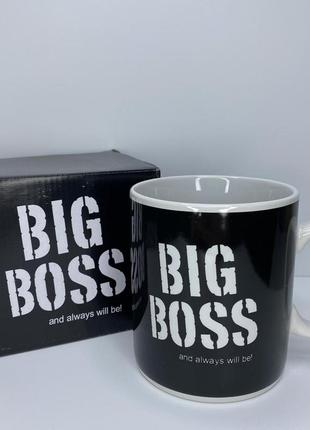 Кружка керамическая 800 мл "big boss" xxl olens 6820-4/8001-1