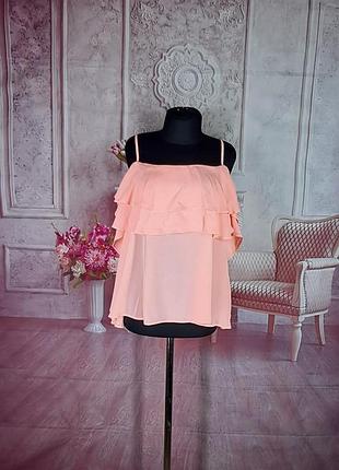 Блузка майка ярусна