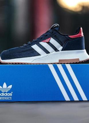 Мужские кроссовки adidas retropy f2 синие спортивные кроссовки адидас ретропи ф2 легкие летние кросы