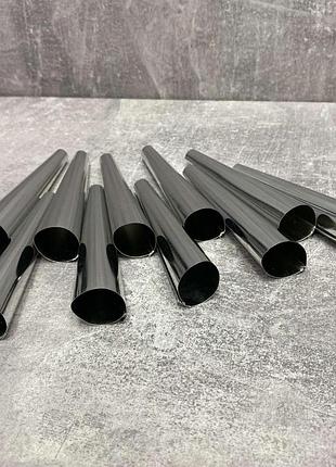 Набір форм для випікання трубочок зі сталі з антикорозійним покриттям 11,7 см 10 шт a-plus 1212