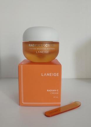 Крем для лица с витамином с laneige radian-c cream