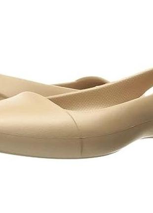 Crocs крокс балетки sienna flat ballet
