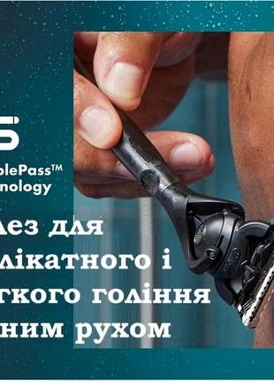 Змінні картриджі для гоління (леза касети) gillette intimate 4 шт. для інтимних зон3 фото