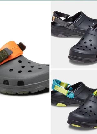 Крокси crocs all-terrain clog sport оригінальні нові шльопанці літні легкі якісні