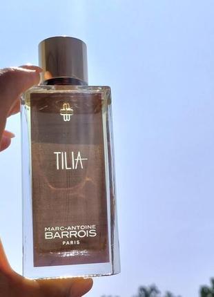 Парфюмированная вода antoine barrois tilia. оригинал