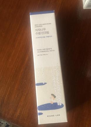 Round lab - увлажняющий солнцезащитный крем - birch juice moisturizing sun cream spf50+ pa++++
