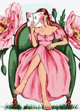 Картина по номерам цветочная гармония kho5099 40x40 nia-mart