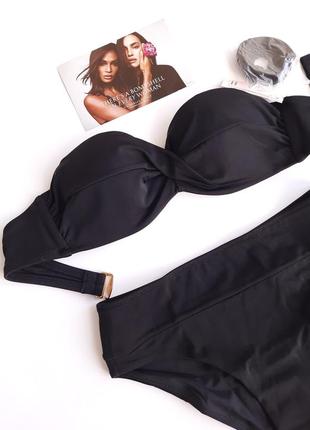 Купальник бандо пушап victoria's secret виктория сикрет оригинал3 фото