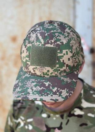 🖍бейсболка с липучкой "хишак" рипстоп