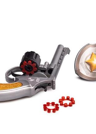 Іграшковий револьвер mr. k golden gun 237gg з nia-mart