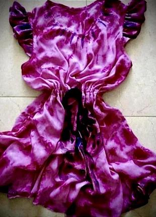Blumarine original, italy, яркое воздушное платье , сукня, плаття кутюр