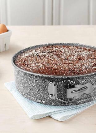 Набір форм для випікання зі знімним дном maestro mr-1125-s 3 шт 18,20,22 см круглих