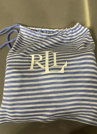 Ralph lauren original шаль-плед для путешествий в мешочке. 80см х 2м