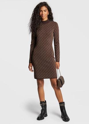 Сукня michael kors коричнева бежева