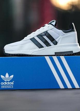 Чоловічі кросівки adidas retropy f2 білі спортивні кросівки адідас ретропі ф2 легкі літні кроси