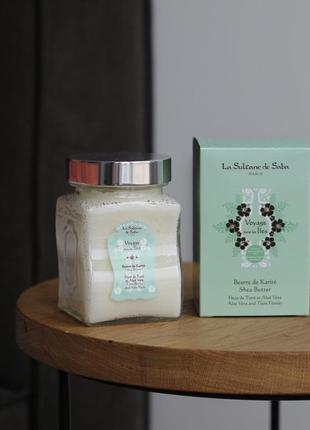 Розпив культового баттеру для тіла la sultane de saba tahiti aloe vera and tiare flowers