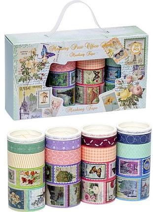 Набор декоративный скотч xm-jd2622a 20 шт