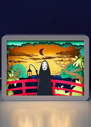 Настольный светильник безликий бог каонасі / faceless god kaonasi "унесенные...