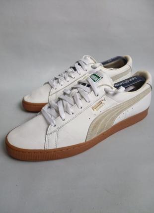 Кожаные кроссовки puma