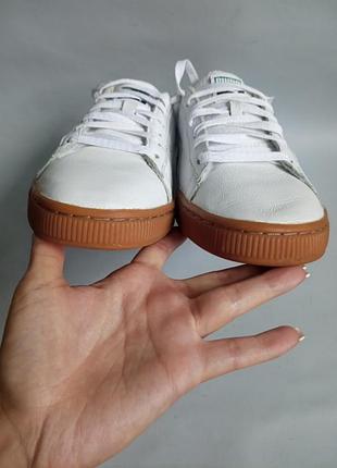 Кожаные кроссовки puma 4