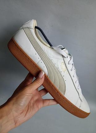 Кожаные кроссовки puma 7