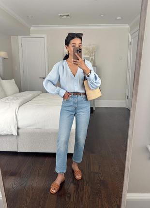 Levi’s premium оригінальні прямі джинси висока посадка класичні
