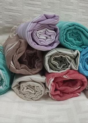 Пляжні рушники пештемаль 100*180, 100%котон , виробництво туреччина