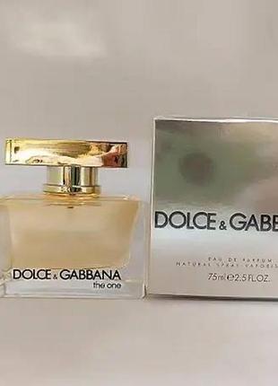 Dolce&gabbana the one 75 ml