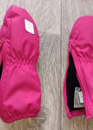 Перчатки зимние reima на 1 год варежки 6-18 месяцев перчатки рейма