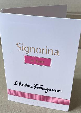 Salvatore ferragamo signorina in fiore, edt, 1,5ml