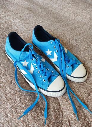Кеди converse сині бірюзові блакитні 37 р.