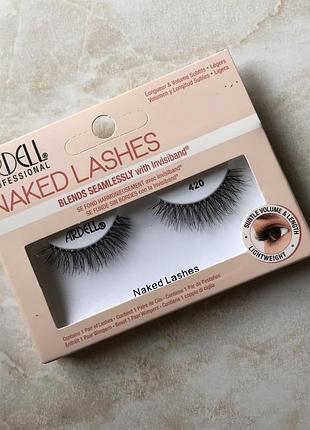 Ardell professional naked lashes 420 накладні стрічкові вії