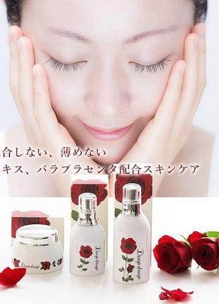 Ginza tomato лосьон для лица с экстрактом плаценты розы deep drop dd lotion (50 мл)2 фото