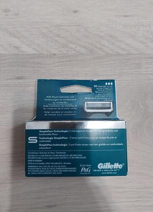 Змінні картриджі для гоління (леза касети) gillette intimate 4 шт. для інтимних зон10 фото