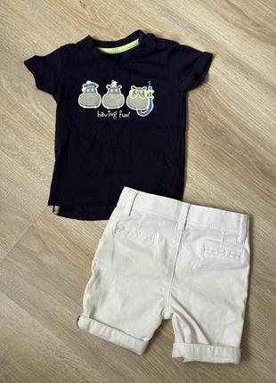 Комплект шорты и футболка