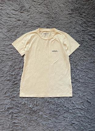 Carhartt стильная базовая футболка из свежих коллекций