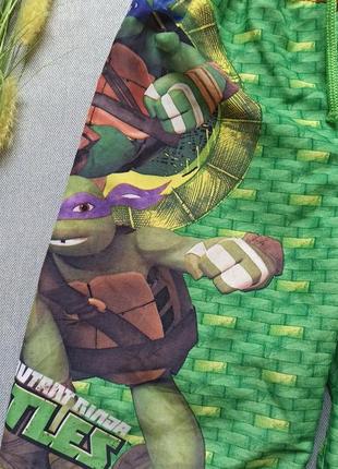 Детские плавательные шорты 6-7 лет черепашки ниндзя шорты для купания плаванья для мальчика