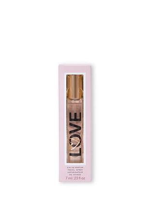 Жіночі мініпарфуми love eau de parfum travel spray victoria's secret