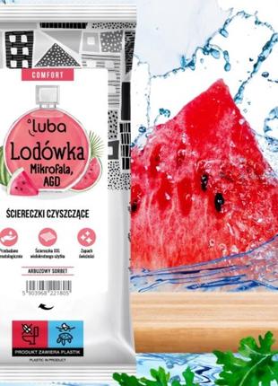 Влажные салфетки для мойки холодильника luba comfort парфюмированные 32 шт (5903968221805)