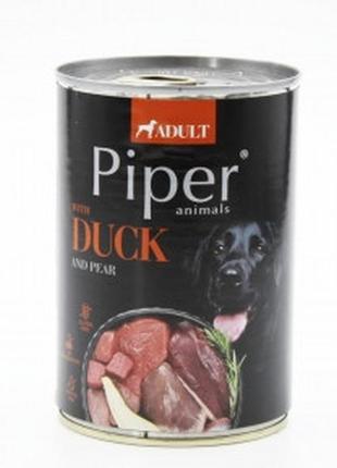 Кон-ва dn piper dog (60%) з качкою та грушою - 400гр